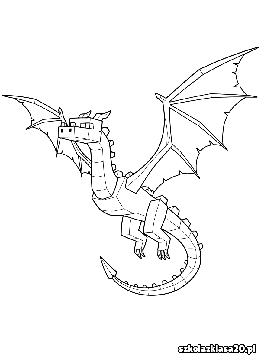 kolorowanka minecraft