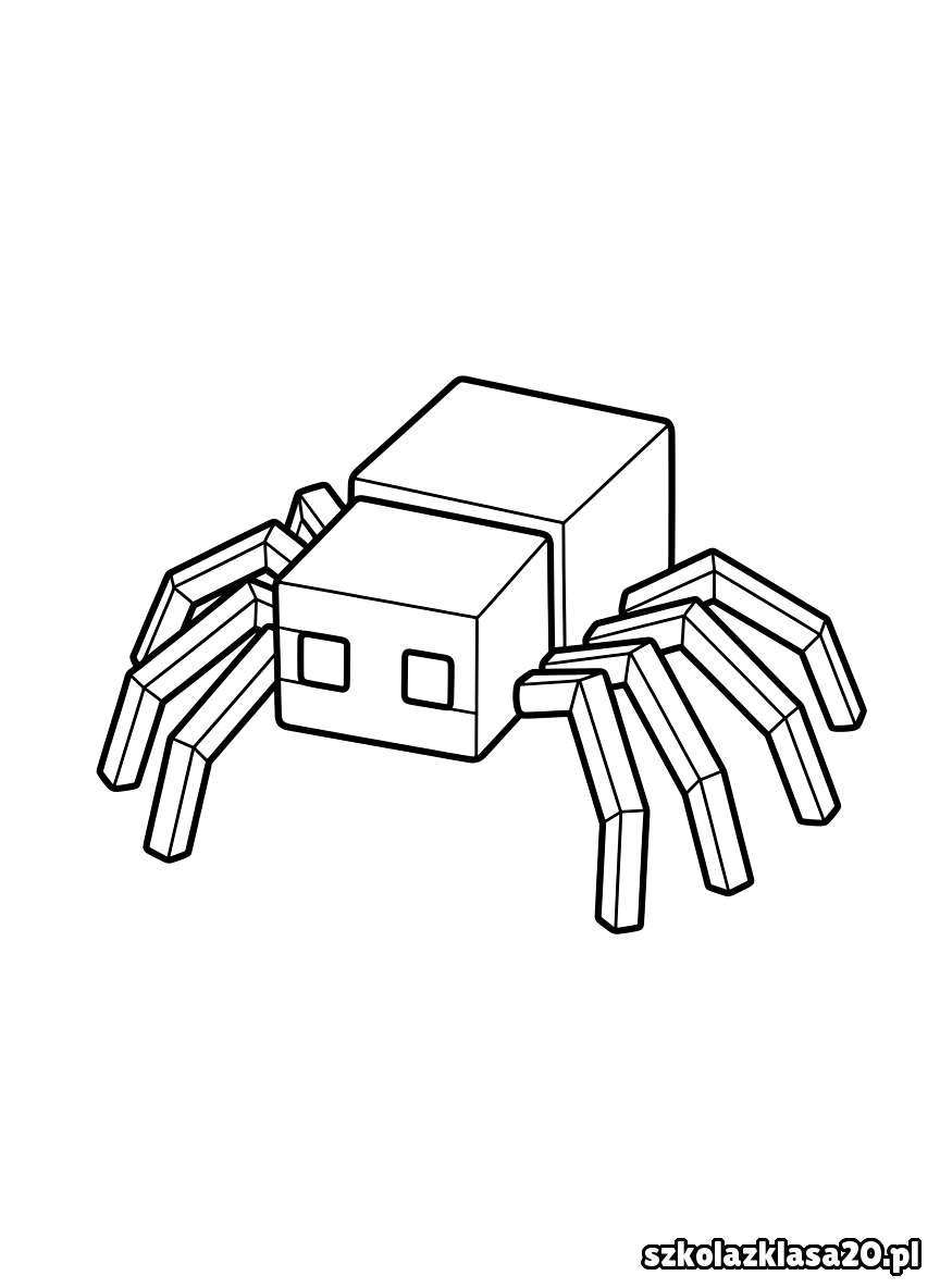 kolorowanka minecraft