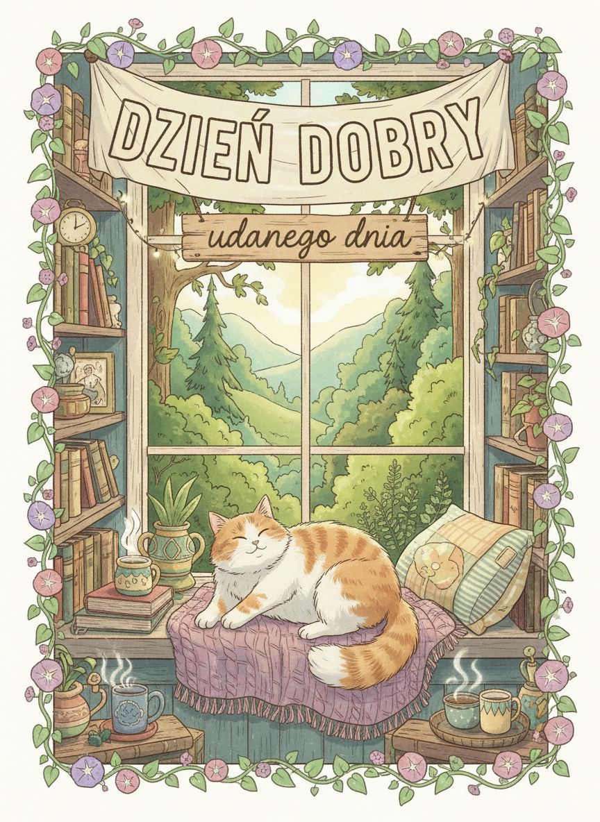 kartki na dzień dobry