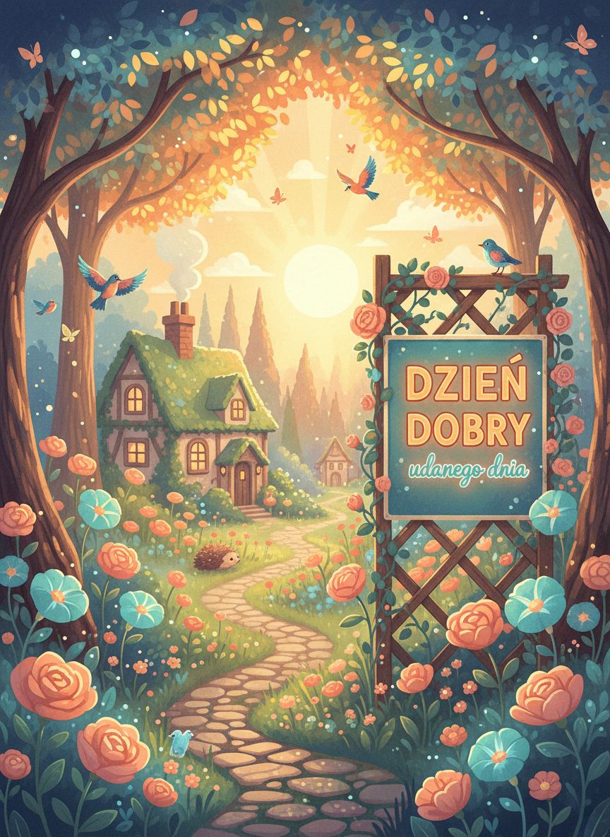 kartki na dzień dobry