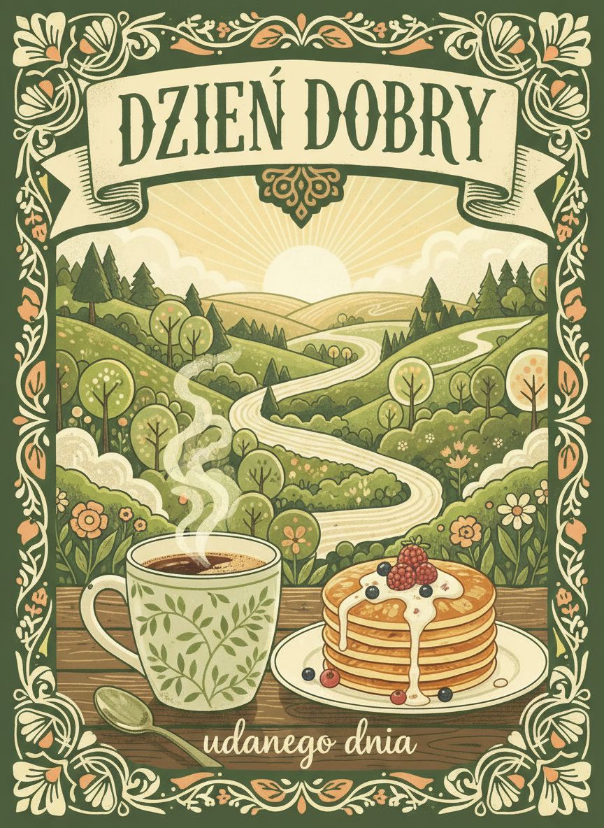 kartki na dzień dobry